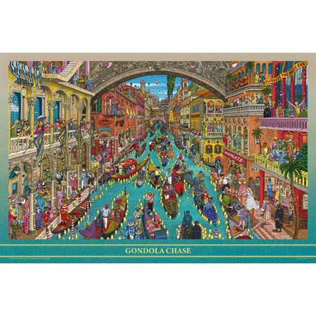 迷路偵探 乘著貢多拉船