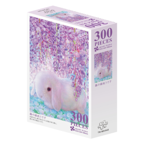 藤の縁起うさぎ 紫藤招財兔