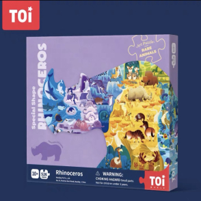 白犀牛(造型拼圖)