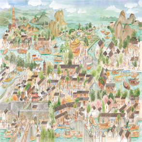  繪憶江南-姑蘇繁華圖 