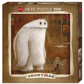 小怪獸-大白怪 坐下