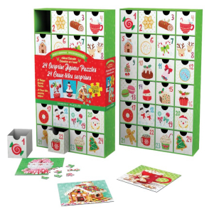 甜蜜的聖誕節倒數日曆(24個拼圖)