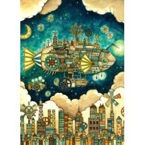 機械飛魚之城 西村典子