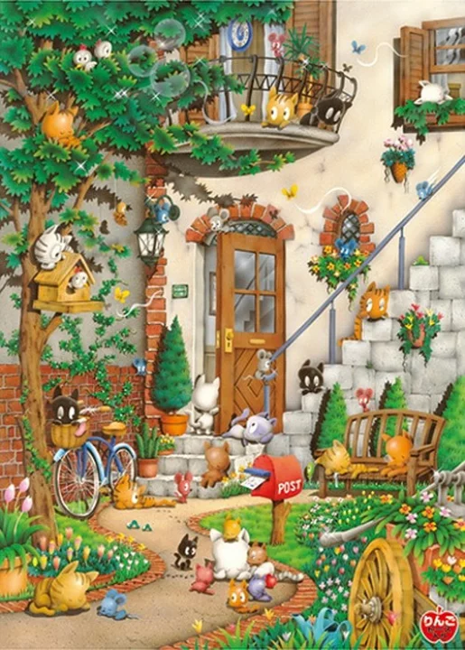 睡覺的貓 芳岡秀起