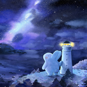 afu 大白兔 守護之星