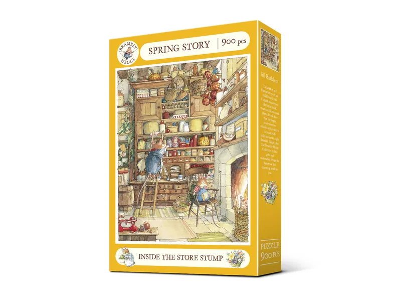 野薔薇村 在商店櫥窗內