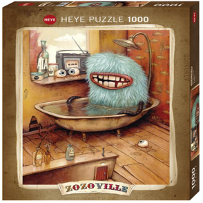 小怪獸-浴缸泡澡