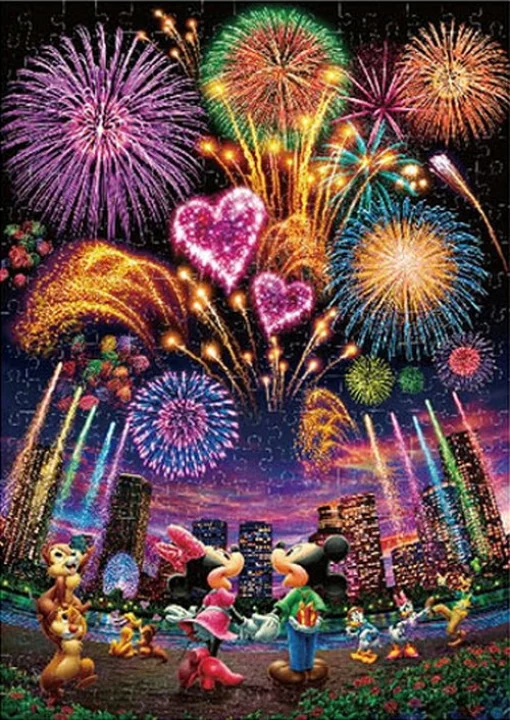 米奇米妮 煙火派對