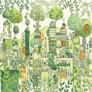 綠之文明 西村典子