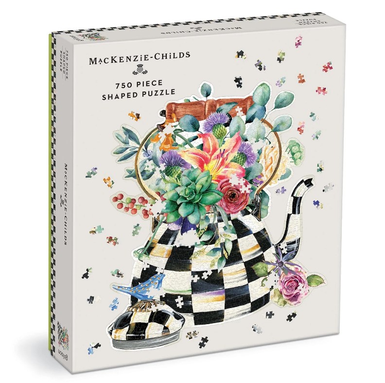 盛開的水壺(造型拼圖)