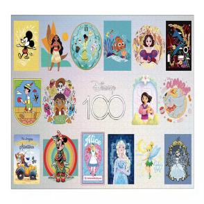 迪士尼100周年 世界插畫匯集(雷射)