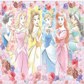 廸士尼6公主(布面裝飾)