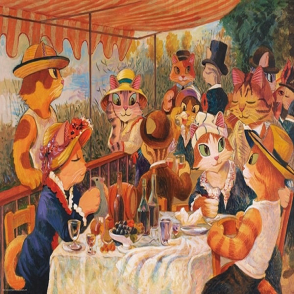 貓.美術館 貓的船上派對