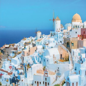 藍色聖托里尼