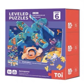 兒童拼圖6階-航天航空