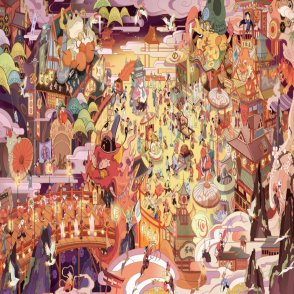  雲妖小鎮(燙金) 