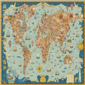  穿梭世界的旅程