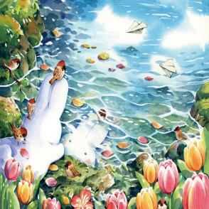 afu 大白兔 念念湖畔