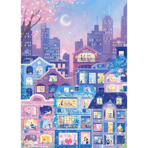 浪漫都市-城市月色(夜光)