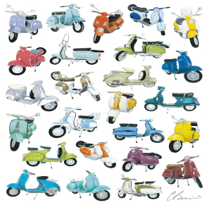 克莉絲汀˙貝瑞 速克達