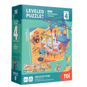 兒童拼圖4階-建築的誕生