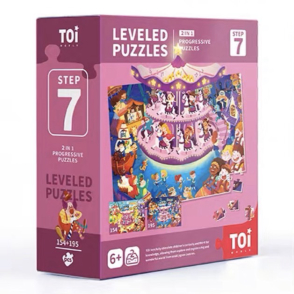 兒童拼圖7階-遊樂場